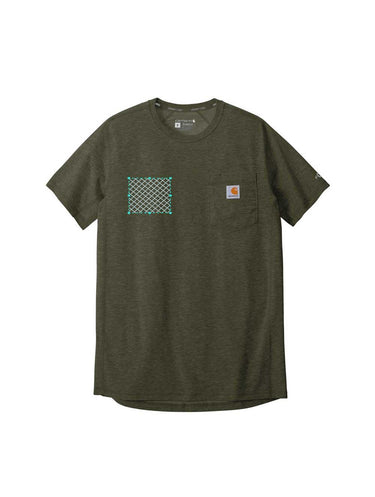 Embroidered Carhartt Force® Short Sleeve Pocket T-Shirt - Constantly Create Shop